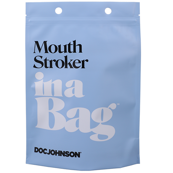 Masturbador Boca Mouth Stroker In A Bag Frost ULTRASKYN - Doc Johnson