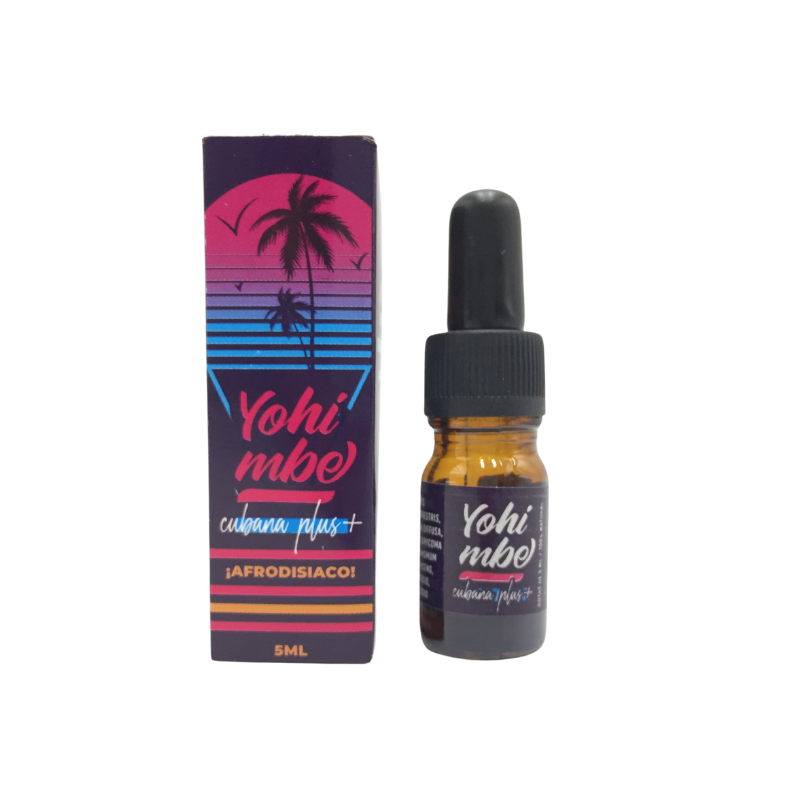 Yohimbe Cubana Plus + Afrodisiaco 5 ml.