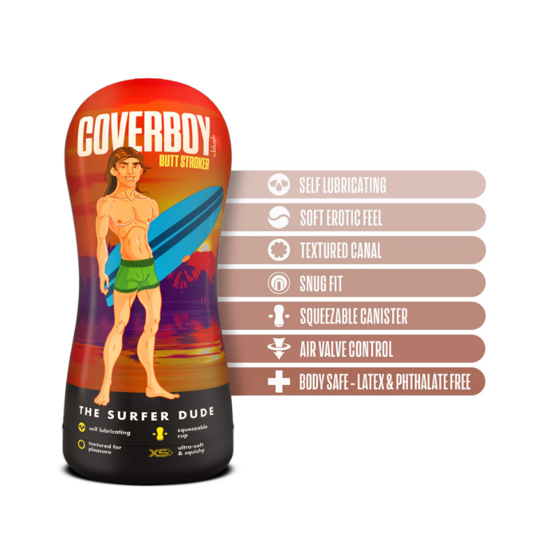 Masturbador Masculino Loverboy Surfer Dude – Beige