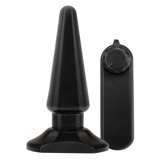 Plug Anal Vibrador Básico Anal Adventures – Negro - Blush - Imagen 2 | La Juguetería de Adultos