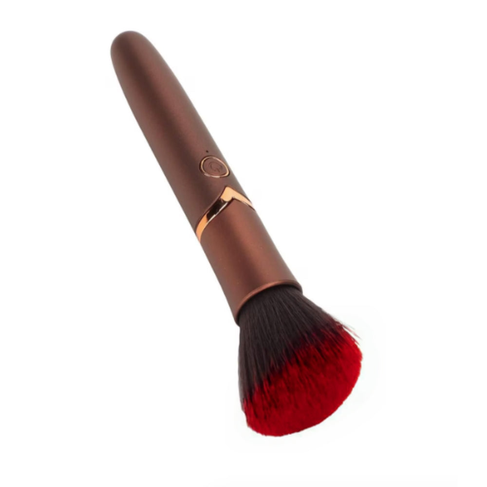 Bala vibradora discreta en forma de brocha golden rose Beauty Vibes