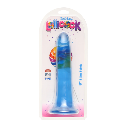 Consolador Lollicock Slim Berry Ice 20 cm — XR Brands