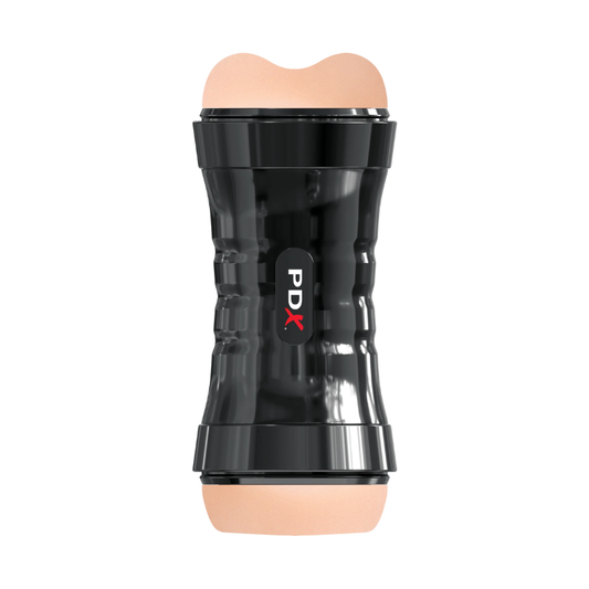 Masturbador Doble Entrada Super Flip-A-Pussy Over – Tono Claro | Pipedream PDX