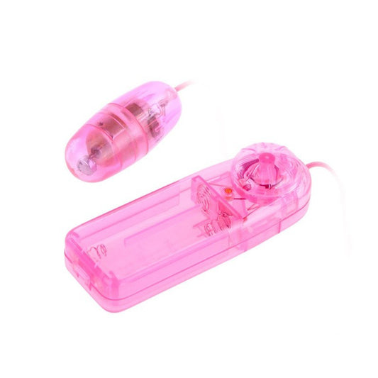 Bala Vibradora Rosa Transparente