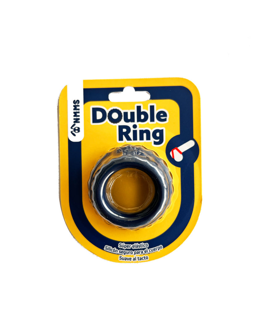 Doble anillo para el pene - Juguetes para disfrutar en pareja