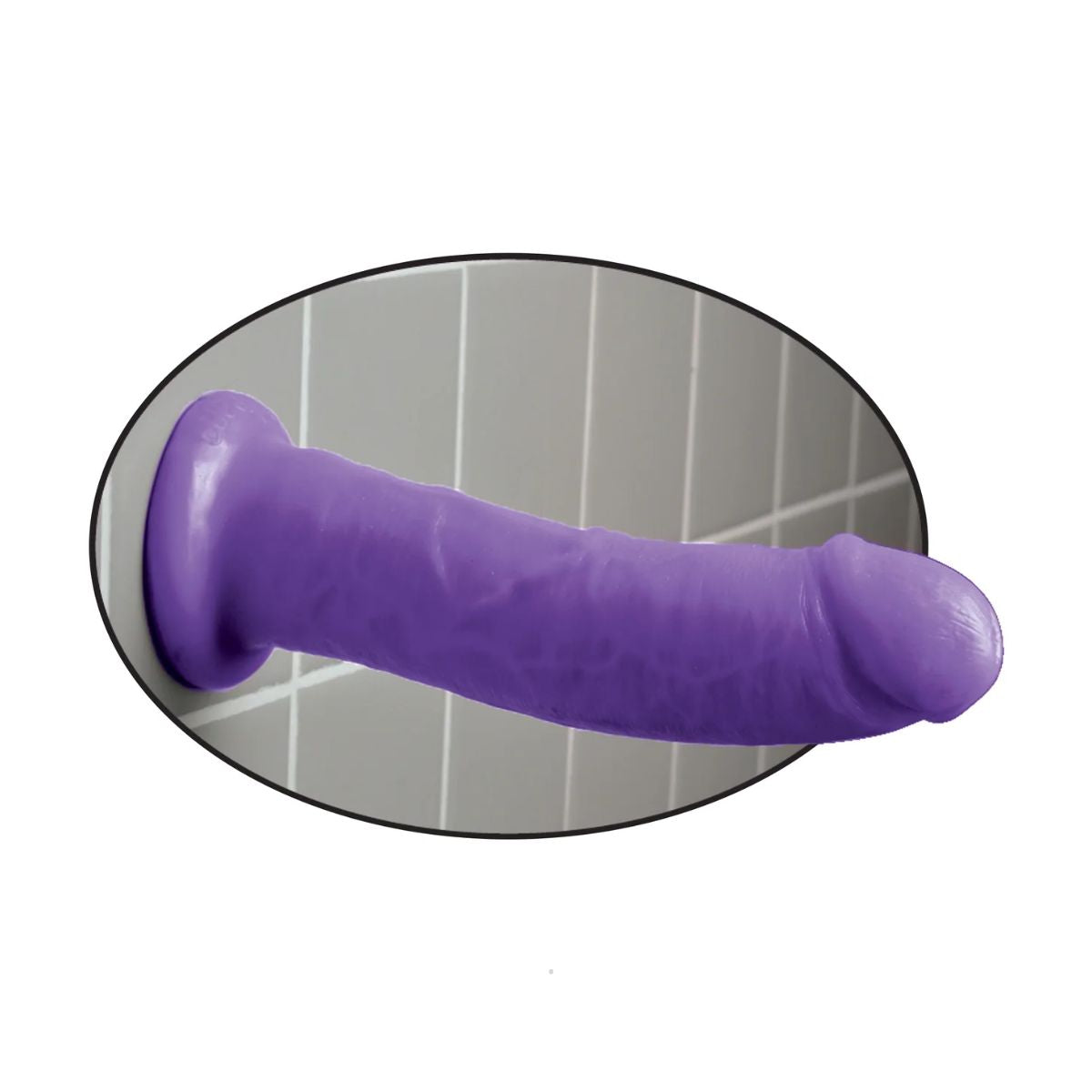 Consolador realista Dillio Purple 20 cm.