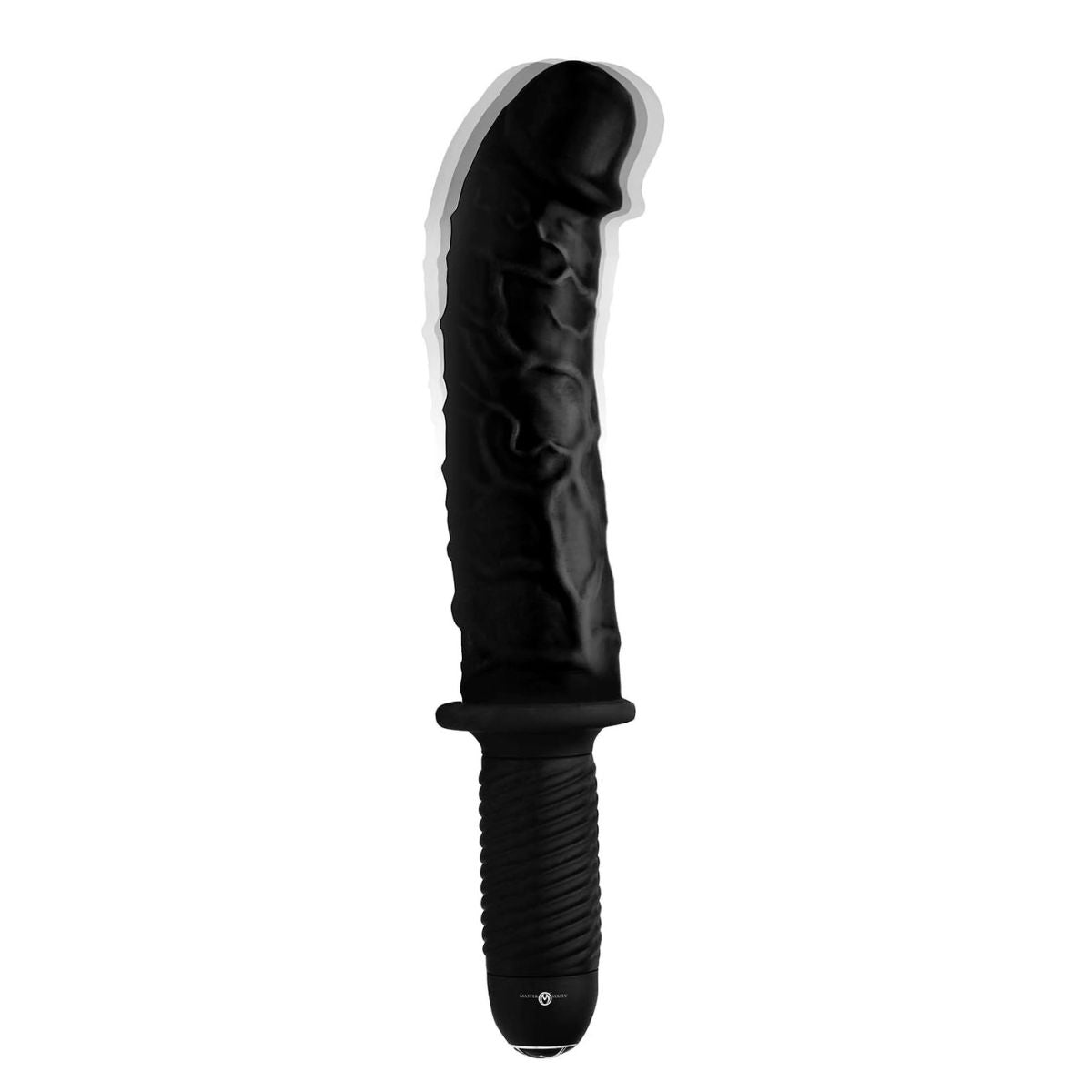 Dildo vibrador Dicktator Giant Dildo Thruster Black 22 cm