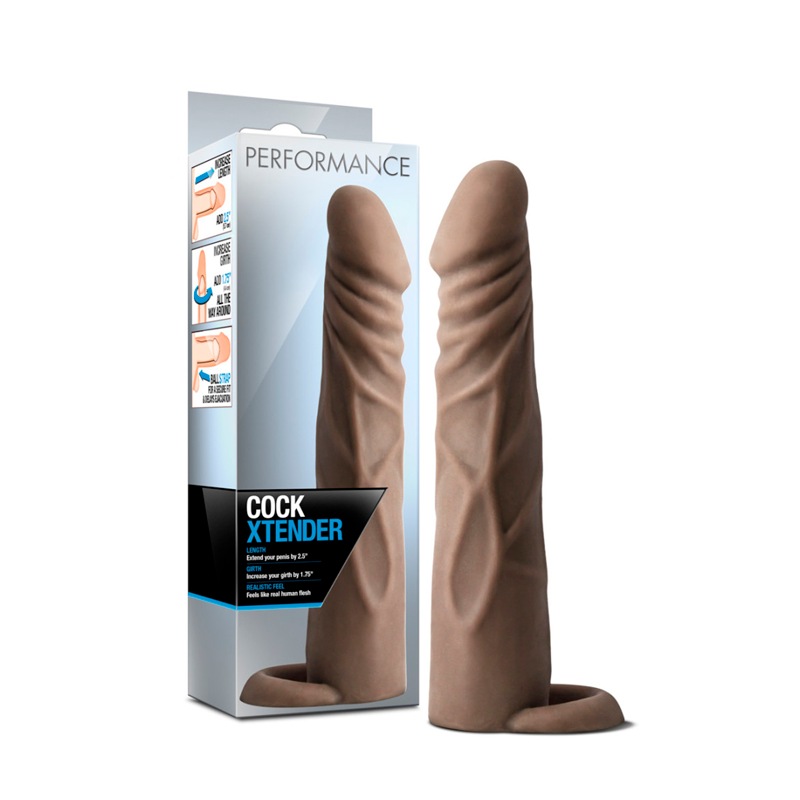 Funda para pene Cock Xtender Brown
