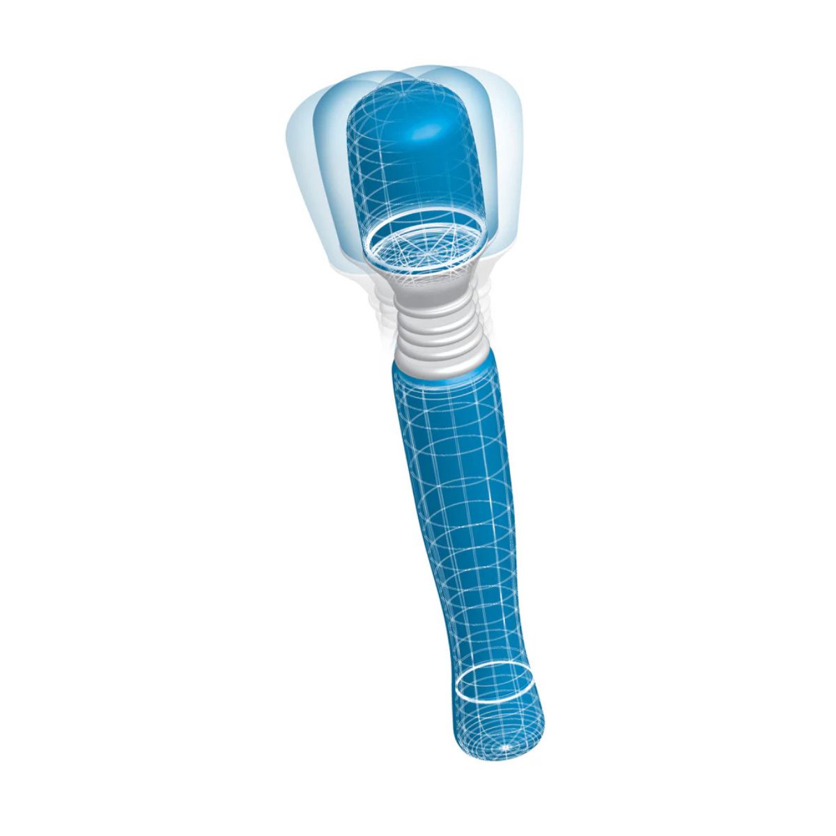 Palo masajeador Wanachi Mini Blue - Pipedream - Imagen 3 | La Juguetería de Adultos