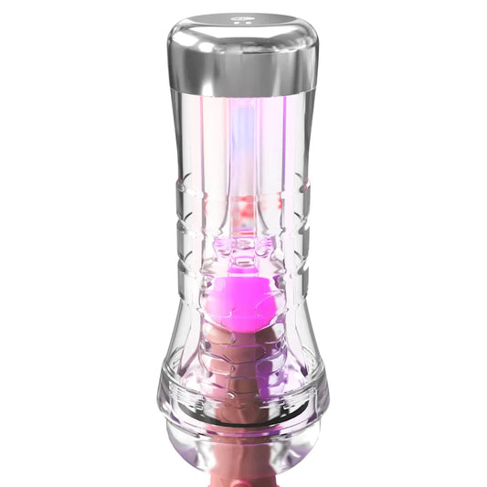 Masturbador ViewTube XXL con LED PDX Elite Pipedream