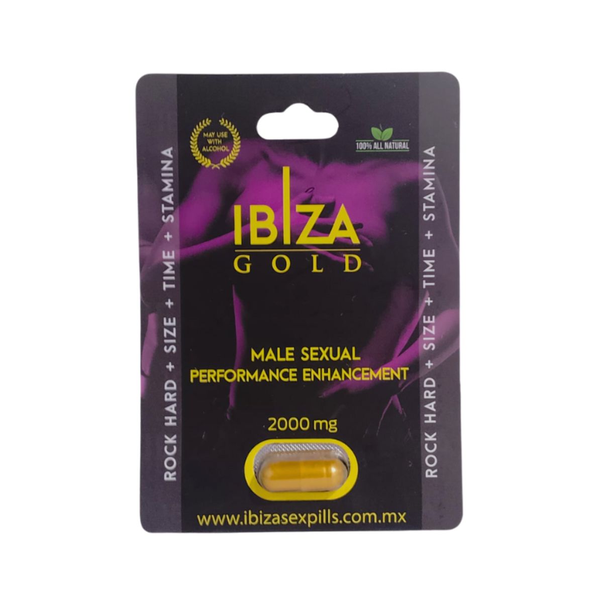 Píldora Energizante Sexual Masculino Ibiza Gold