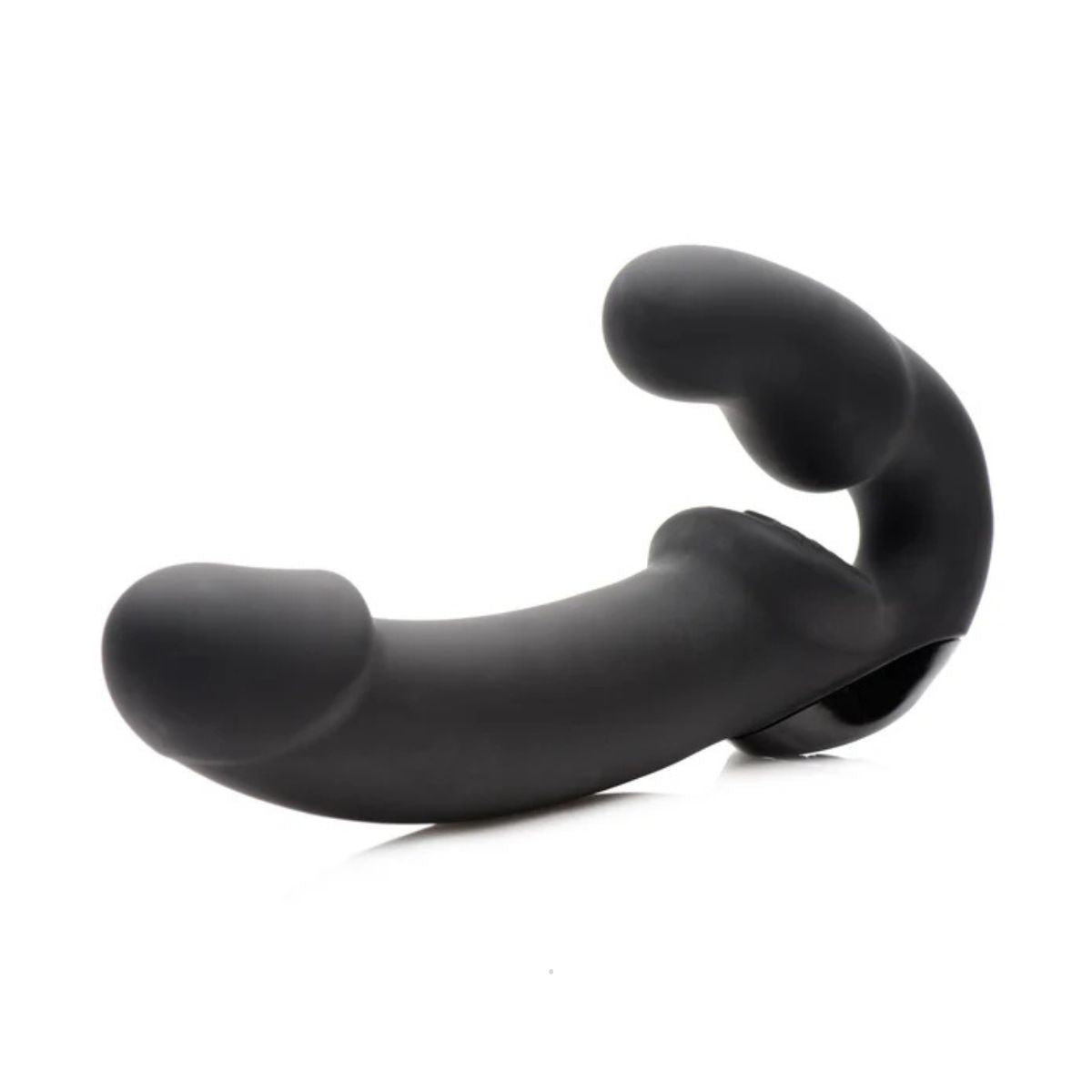 Comprar dildo doble sin correas - Strapless Strap On con control remoto U-Strap Urge Black XR Brands en México Envío Gratis