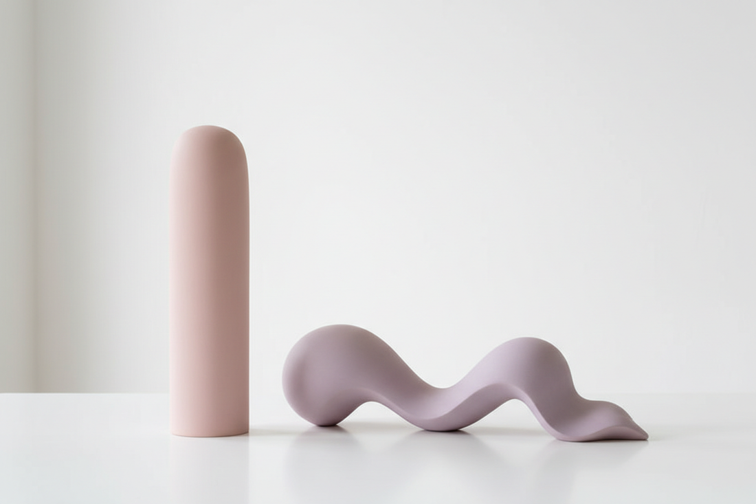 Diferencia entre dildo, consolador, vibrador y dildo realista — guía de juguetes sexuales en México