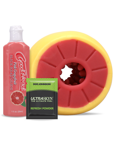 Kit para Sexo Oral Goodhead Sabor Toronja – Doc Johnson