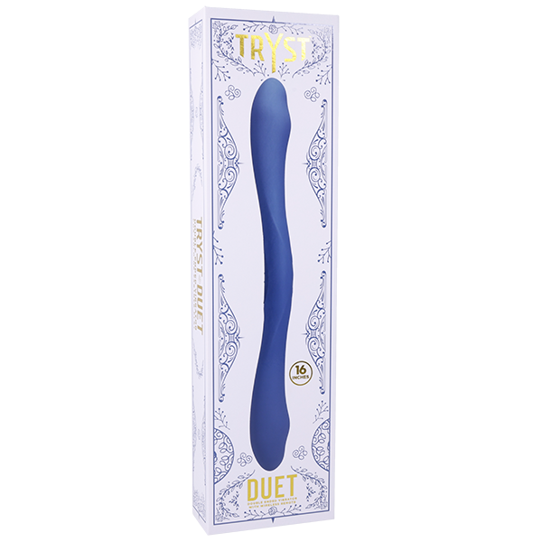 Tryst – Duet Dual Flex Vibrator With / Periwinkle Blue