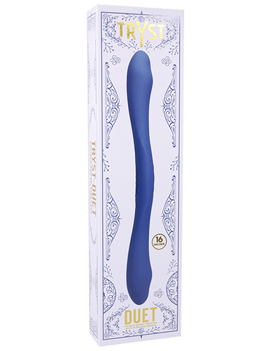 Tryst – Duet Dual Flex Vibrator With / Periwinkle Blue