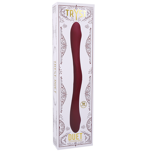 Tryst – Duet Dual Flex Vibrator With / Berry