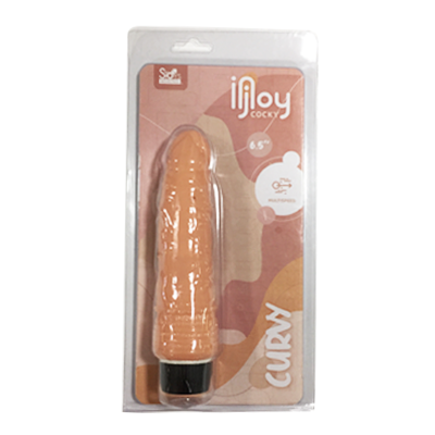 Cocky – Curvy 6.5” Vibrator – Flesh