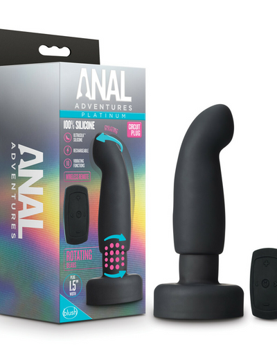 Plug Circuit Anal Adventures Platinum – Negro