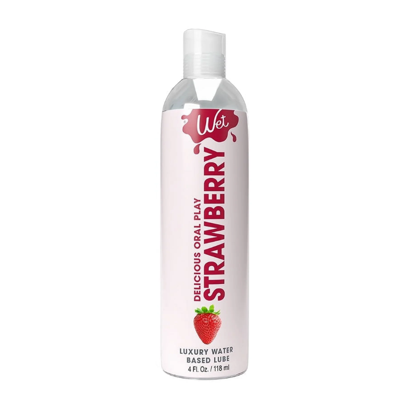 Lubricante Íntimo Sabor Fresa Wet 120 ML
