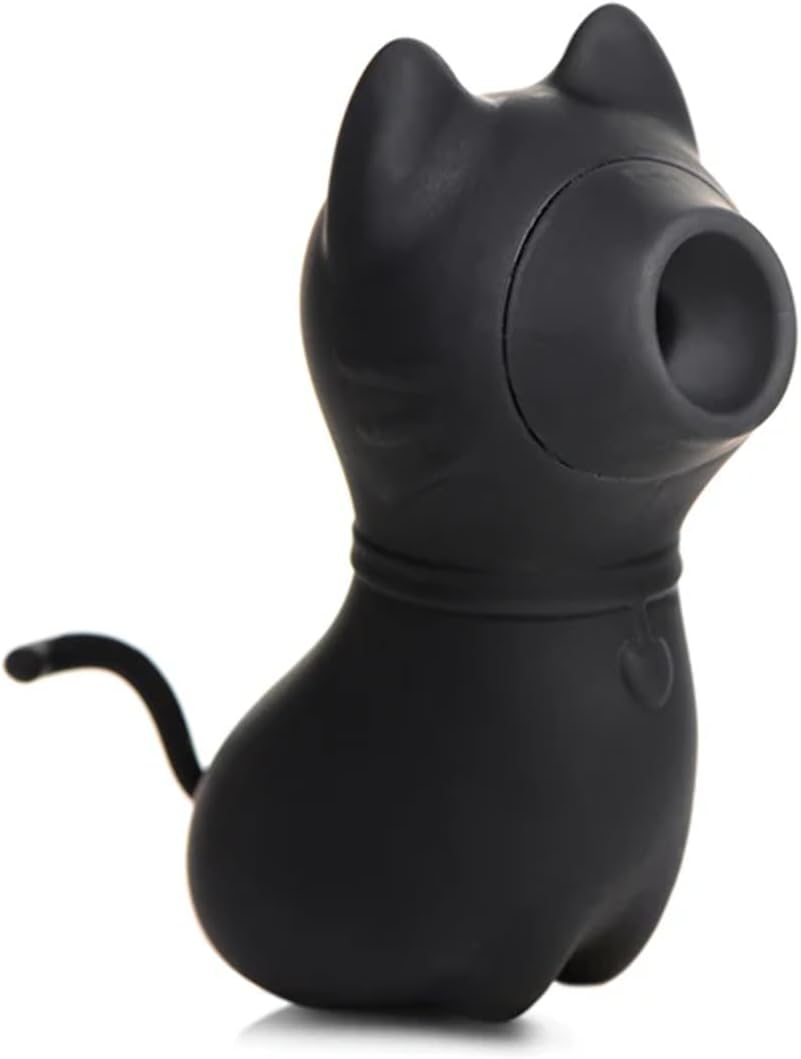 Estimulador Clítoris Sucky Kitty 7X – Negro - XR Brands - Imagen 2 | La Juguetería de Adultos