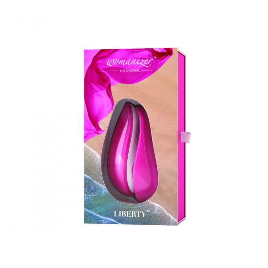 Succionador Womanizer Liberty by Lily Allen Rebellious Pink - Womanizer | La Juguetería de Adultos