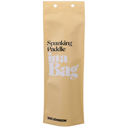 Spanking Paddle IN A BAG – Black
