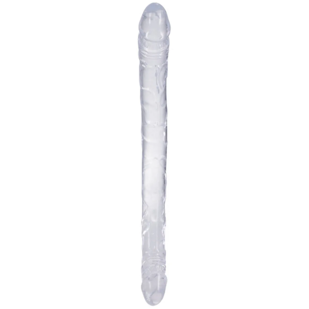 Double Dong 33 cm Transparente - Doc Johnson - Imagen 3 | La Juguetería de Adultos
