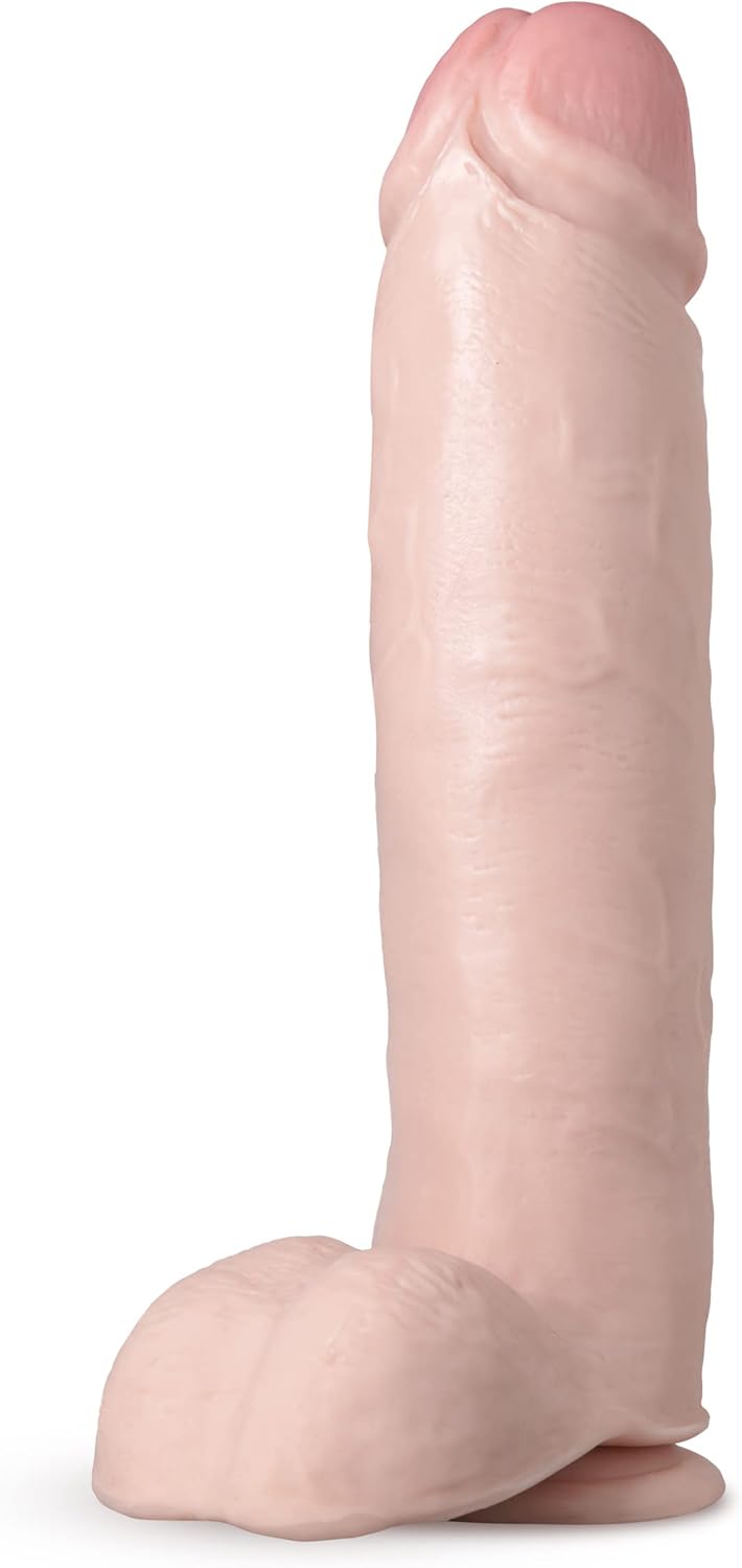 Consolador Grande con Ventosa Vanilla Au Naturel Huge Realista 26.7 cm - Blush - Imagen 2 | La Juguetería de Adultos
