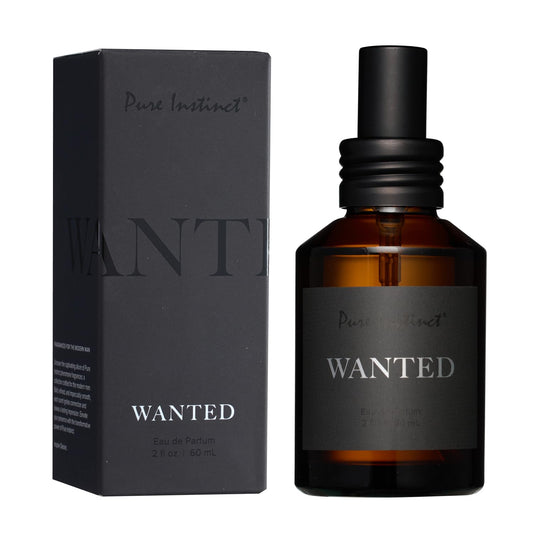 Perfume de Aceite Esencial con Feromonas Pure Instinct Wanted – 60 ml para Hombre
