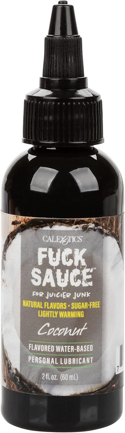 Lubricante Fuck Sauce Sabor Coco 60 ml CalExotics - CalExotics | La Juguetería de Adultos