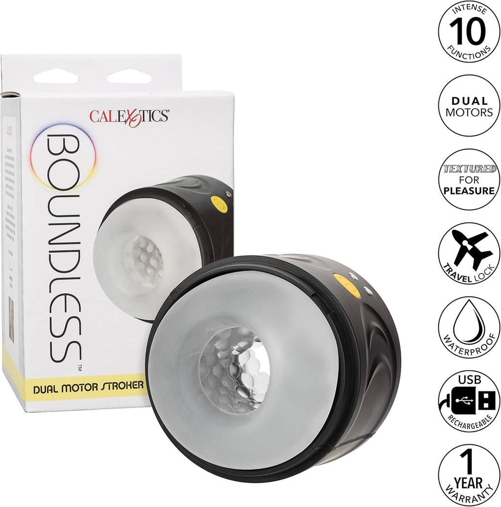 Masturbador Dual Motor Boundless CalExotics - CalExotics | La Juguetería de Adultos