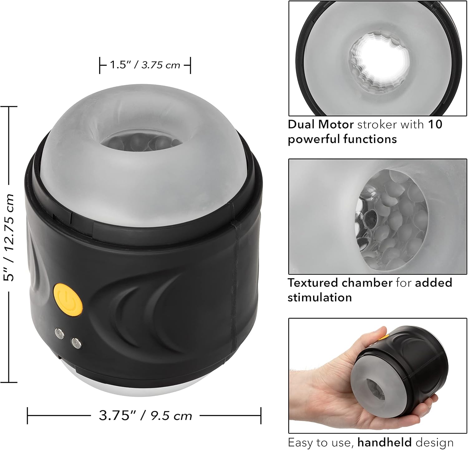 Masturbador Dual Motor Boundless CalExotics - CalExotics - Imagen 4 | La Juguetería de Adultos