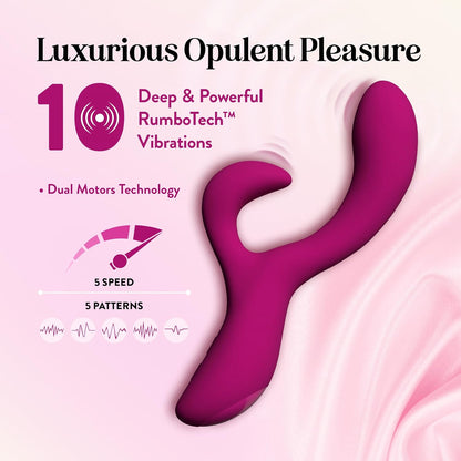 Quinn Rabbit Vibrador Triple Estimulación by Blush - Blush - Imagen 3 | La Juguetería de Adultos