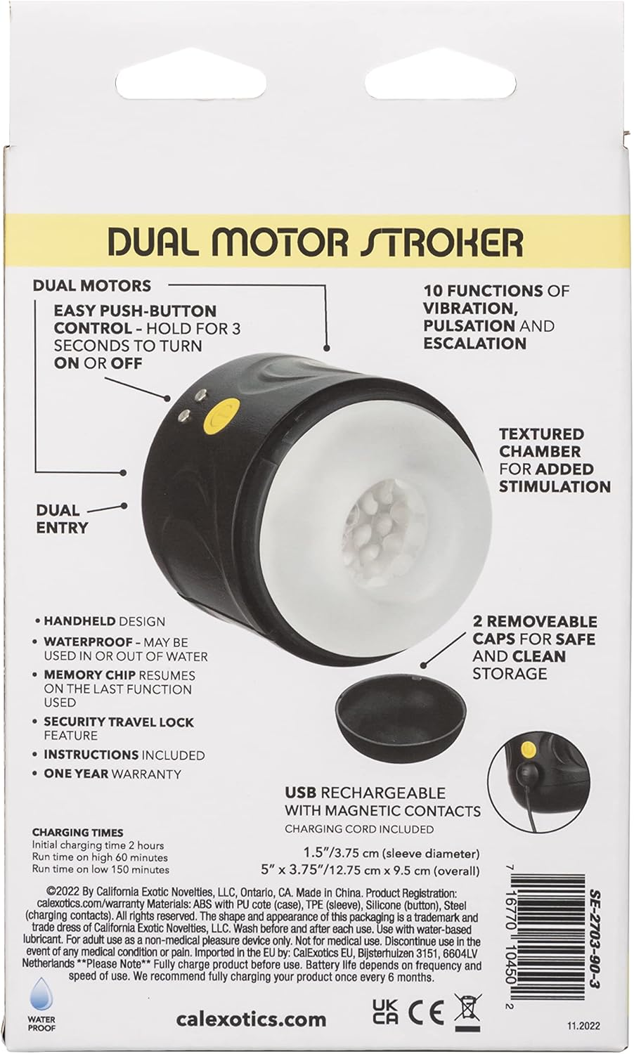 Masturbador Dual Motor Boundless CalExotics - CalExotics - Imagen 5 | La Juguetería de Adultos
