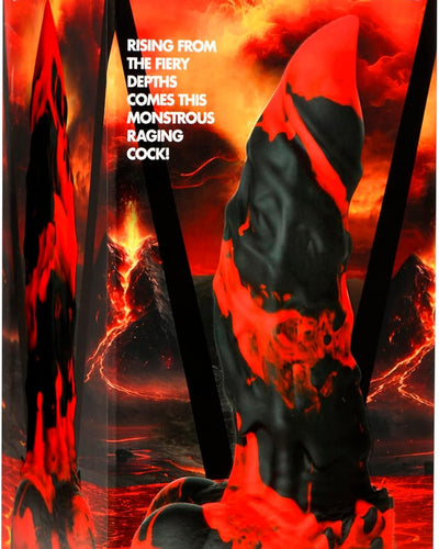 Dildo Monstruo Fire Demon Creature Cocks | Silicona Premium y Base de Succión
