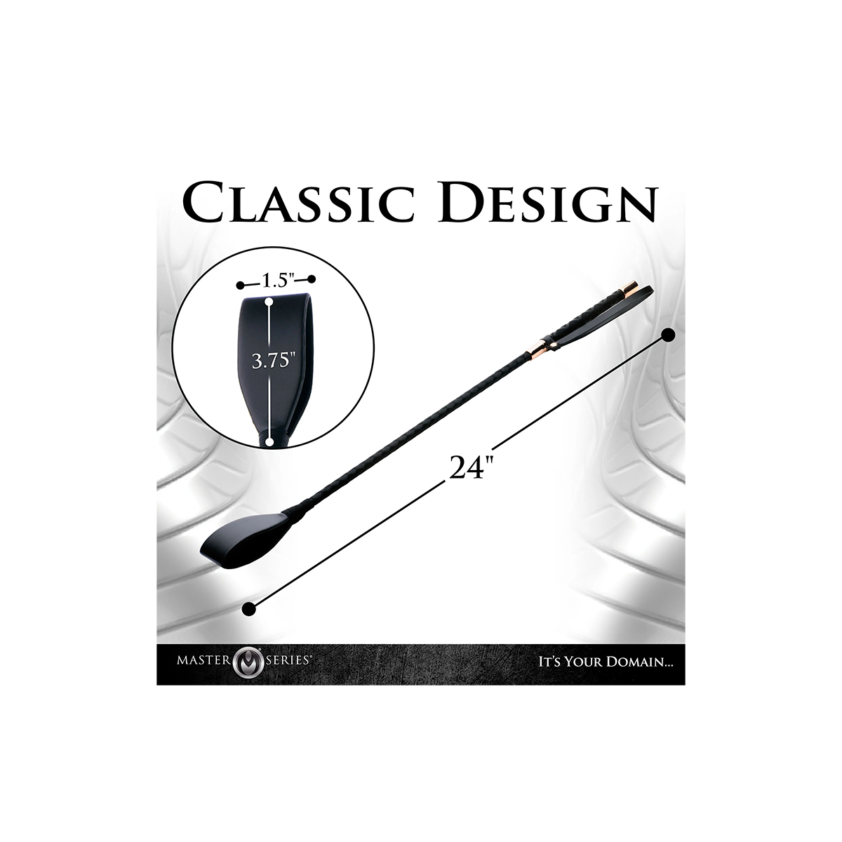 MS Stallion Riding Crop 24″