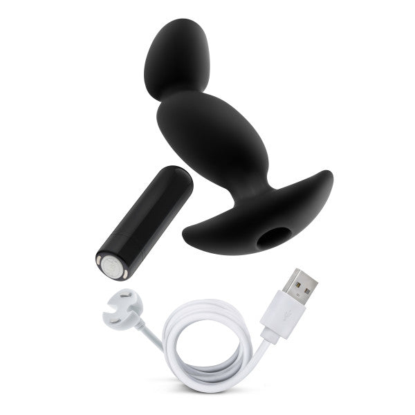 Masajeador Prostático Vibrador Anal Adventures Platinum 04 – Negro - Blush - Imagen 5 | La Juguetería de Adultos