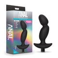 Masajeador Prostático Vibrador Anal Adventures Platinum 04 – Negro - Blush | La Juguetería de Adultos