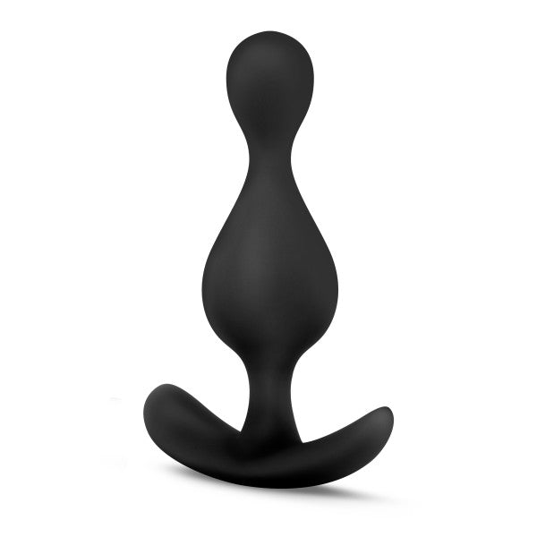 Plug Ondulado Anal Adventures Platinum – Negro - Blush - Imagen 2 | La Juguetería de Adultos