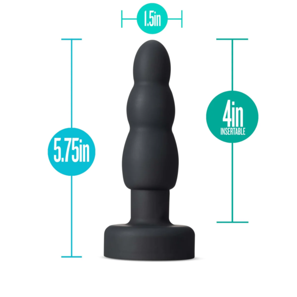 Plug Propel Anal Adventures Platinum – Negro - Blush - Imagen 4 | La Juguetería de Adultos