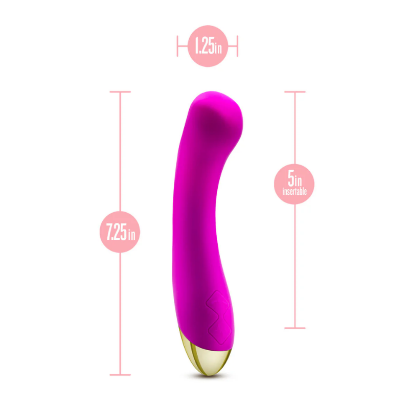 Vibrador Aria Bangin’ AF Estimulación potente del punto G - Blush - Imagen 4 | La Juguetería de Adultos