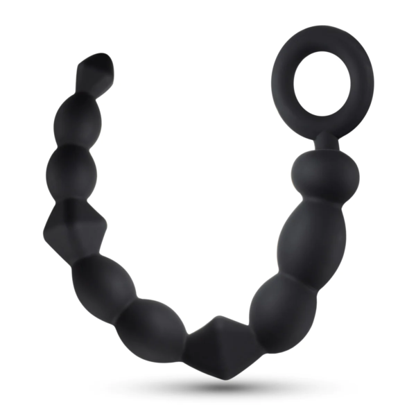 Bolas Anales para Principiantes Anal Adventures Platinum – Negro - Blush - Imagen 2 | La Juguetería de Adultos
