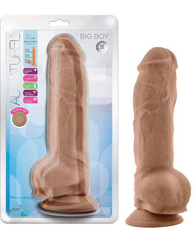 Consolador con Ventosa Au Naturel Big Boy Dildo Realista 25.4 cm