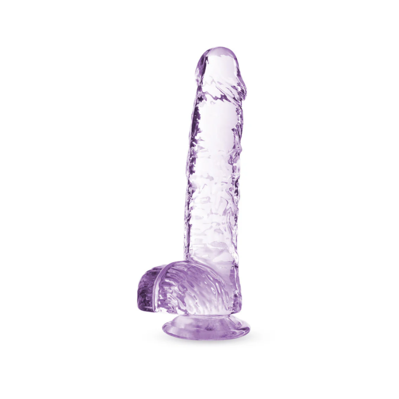 Dildo Realista con Ventosa Naturally Yours Crystalline 15 cm - Blush - Imagen 2 | La Juguetería de Adultos