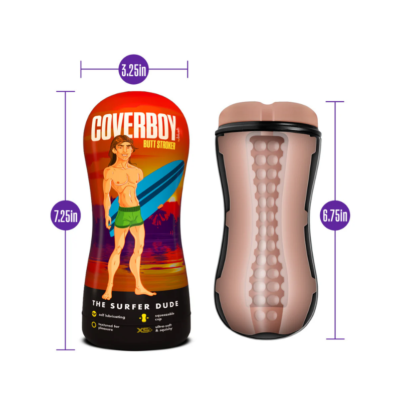 Masturbador Masculino Loverboy Surfer Dude – Beige