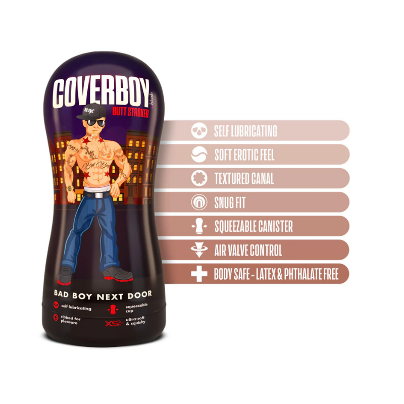 Masturbador Masculino Loverboy Bad Boy Next Door – Beige