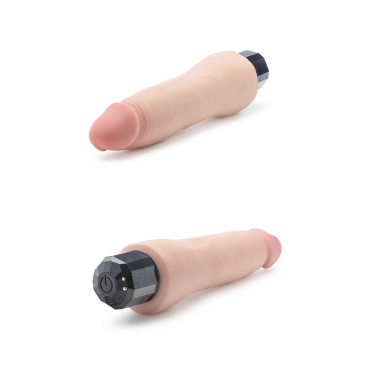 AU Naturel Vibrating Dildo 19 CM