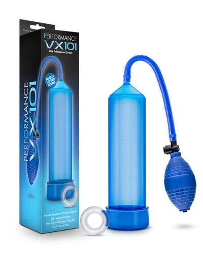 Bomba de Pene Performance VX101 - Azul