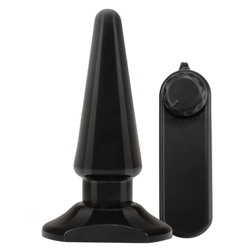 Plug Anal Vibrador Básico Anal Adventures – Negro - Blush - Imagen 2 | La Juguetería de Adultos